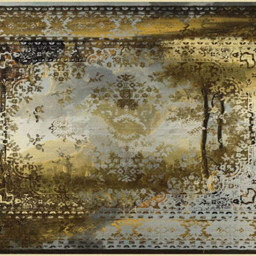 Buy Kashan Remix Landscape Rug